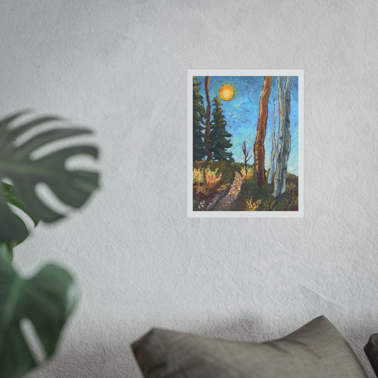 Bright Paths Print