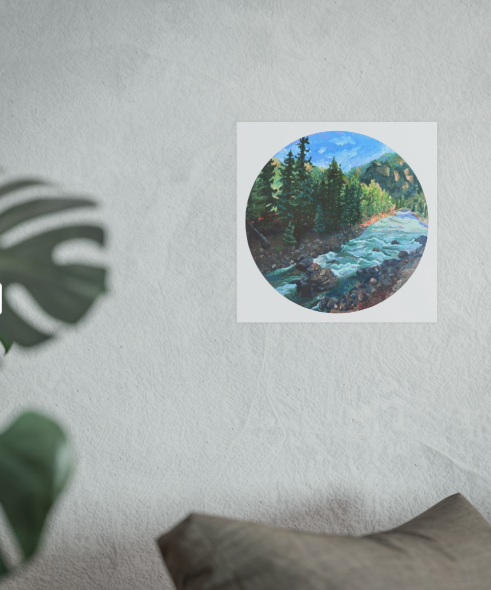 Clear Streams Print