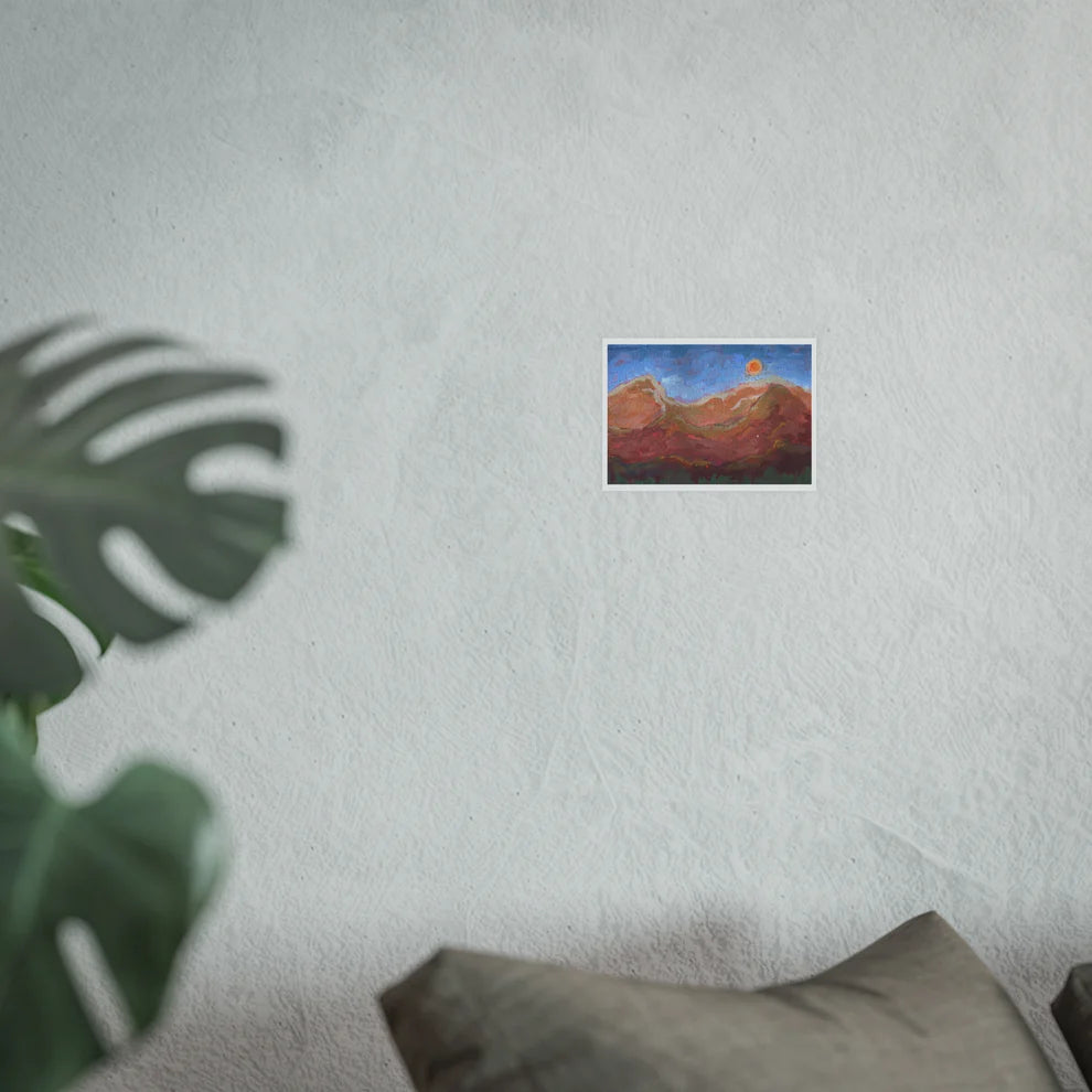 Desert Mountains Print