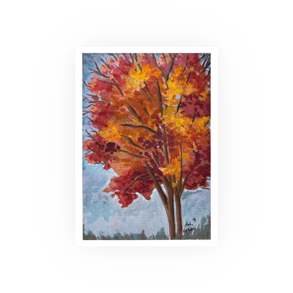 Orange Companion Print
