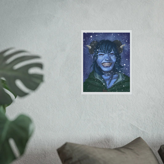 Sapphire Princess Print