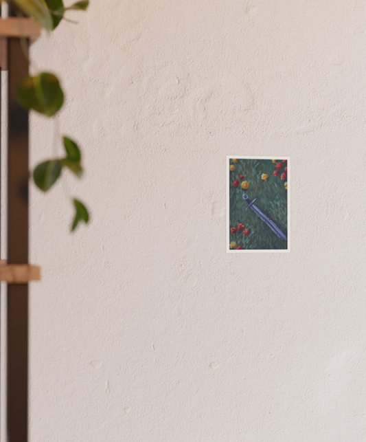 Warrior's Peace Print