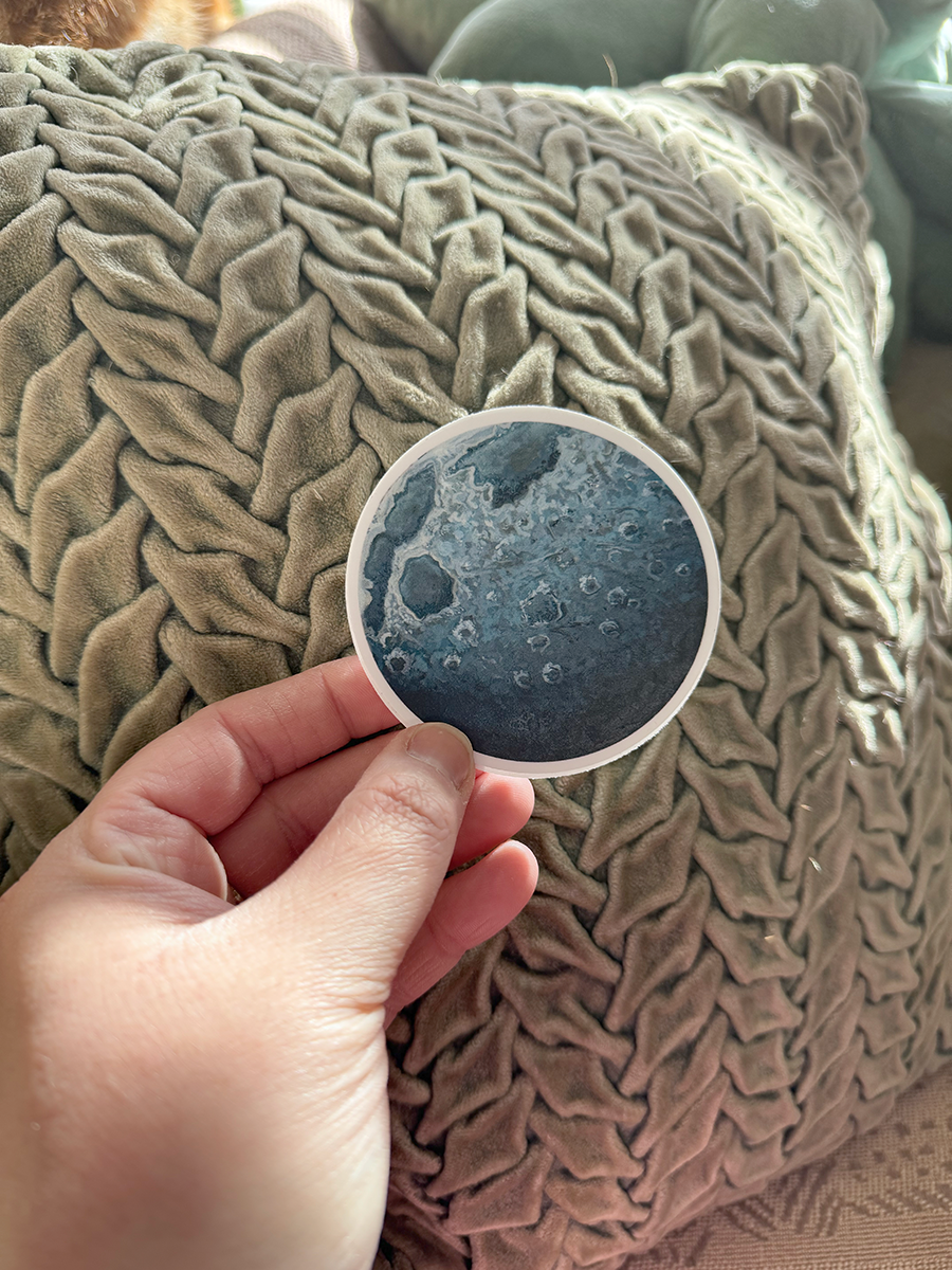 Her Lady, The Moon Sticker