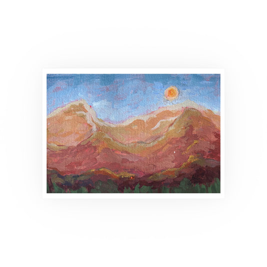 Desert Mountains Print