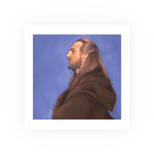 Contemplative Present Print