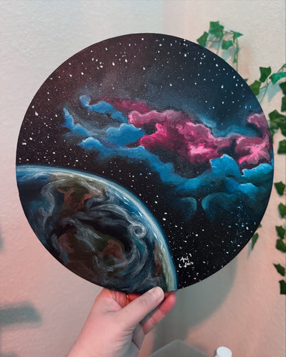 "Fuschia Celestials" (2025)