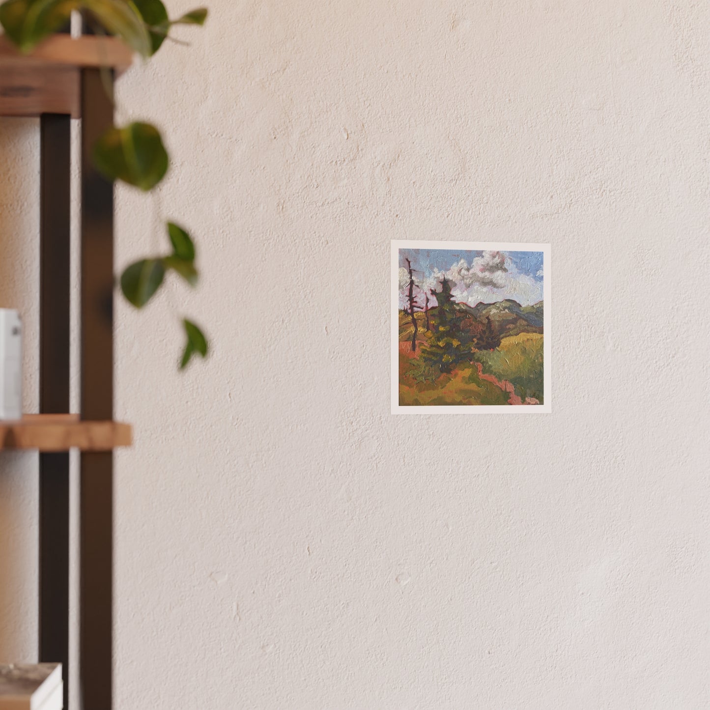 A Peaceful Walk Print