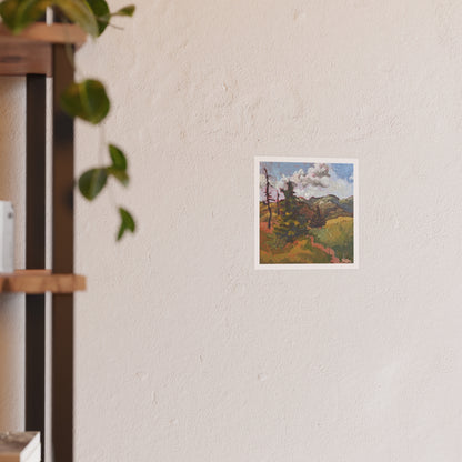 A Peaceful Walk Print