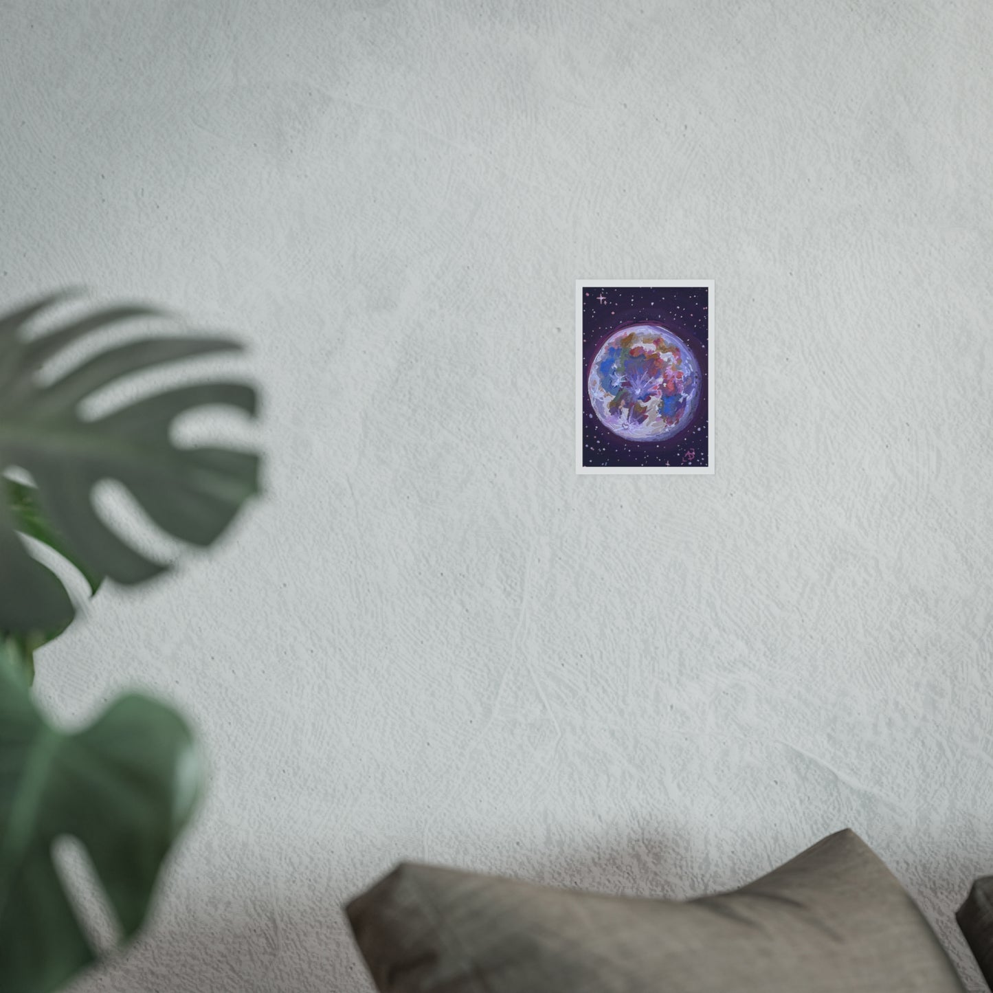Artemis Moon Print