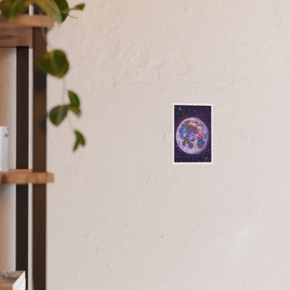 Artemis Moon Print