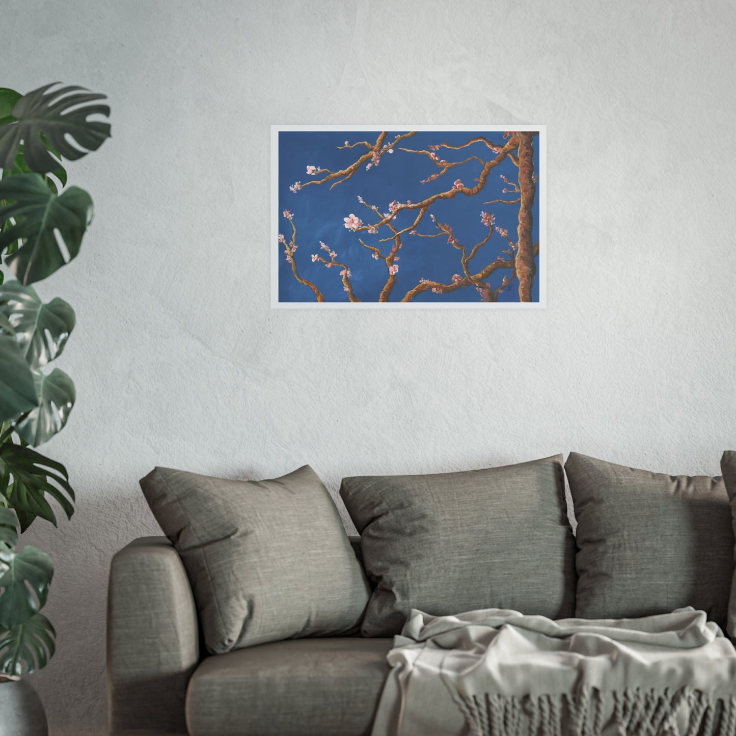 Blush Blossoms Print