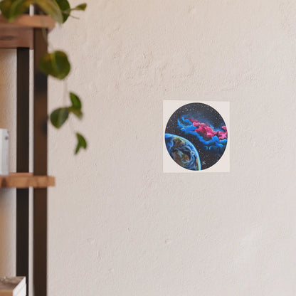 Fuchsia Celestials Print