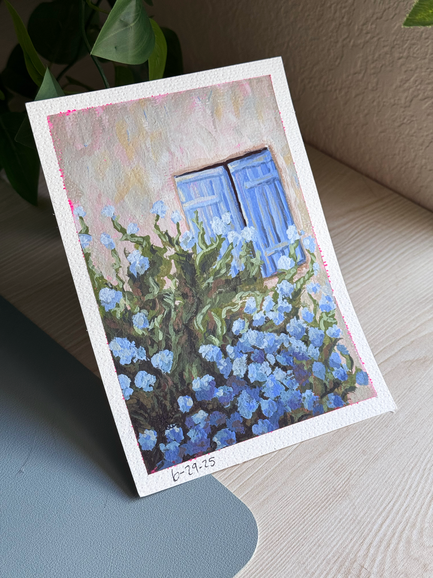 "Periwinkle Window" (2025)