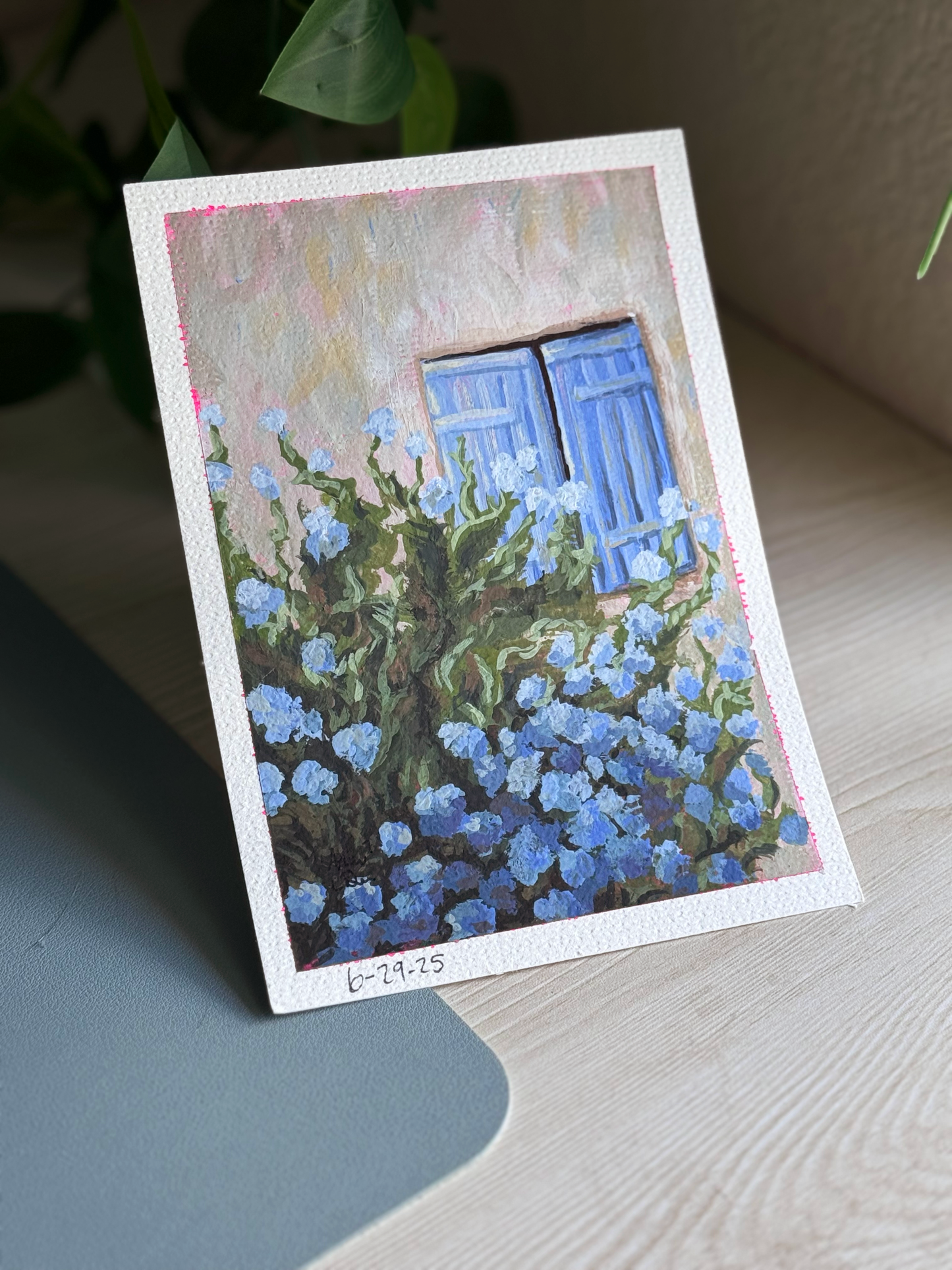 "Periwinkle Window" (2025)