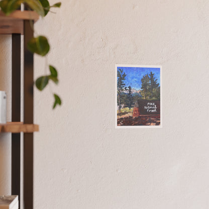 Pikes Peak Welcome Print