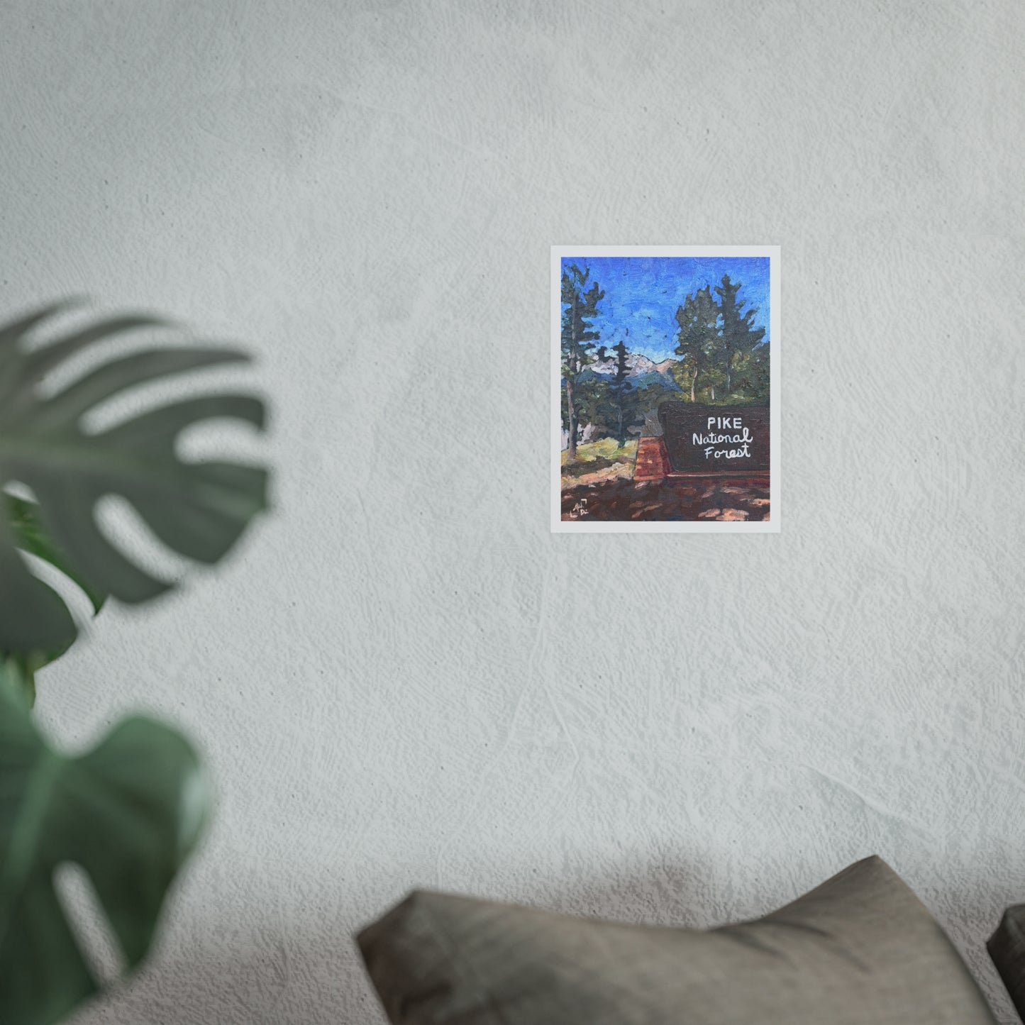 Pikes Peak Welcome Print