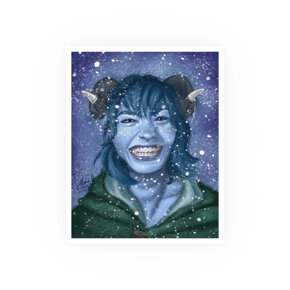 Sapphire Princess Print