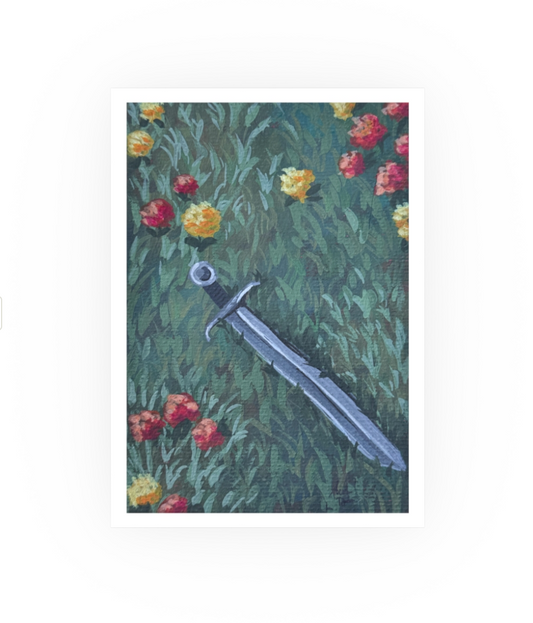 Warrior's Peace Print