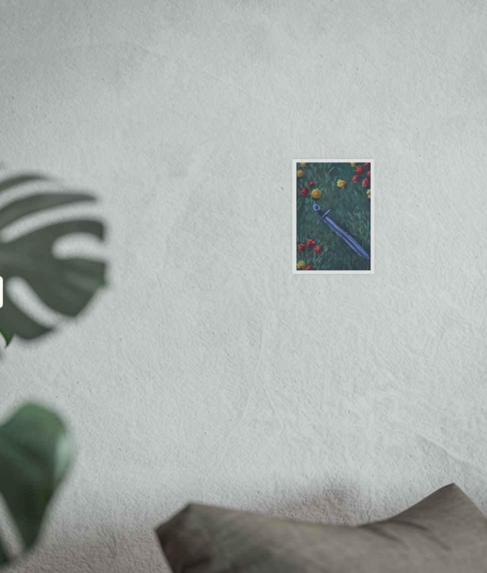 Warrior's Peace Print