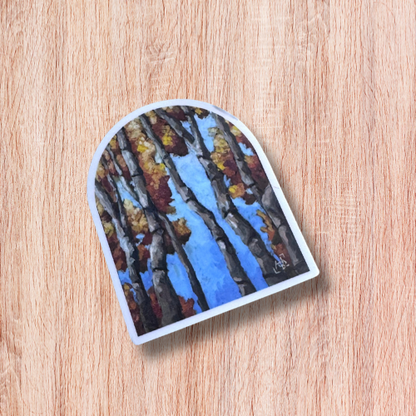 Breathe Well Fall Sticker
