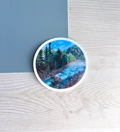 Clear Streams Sticker